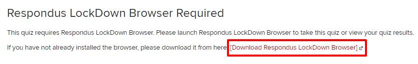 uh respondus lockdown browser download