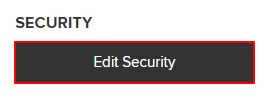 Edit Security button under Security heading