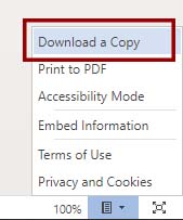 Select Download a Copy