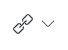 Links icon (looks like a chain link)