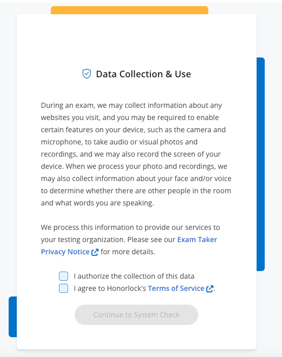 Student Data Collection Policy