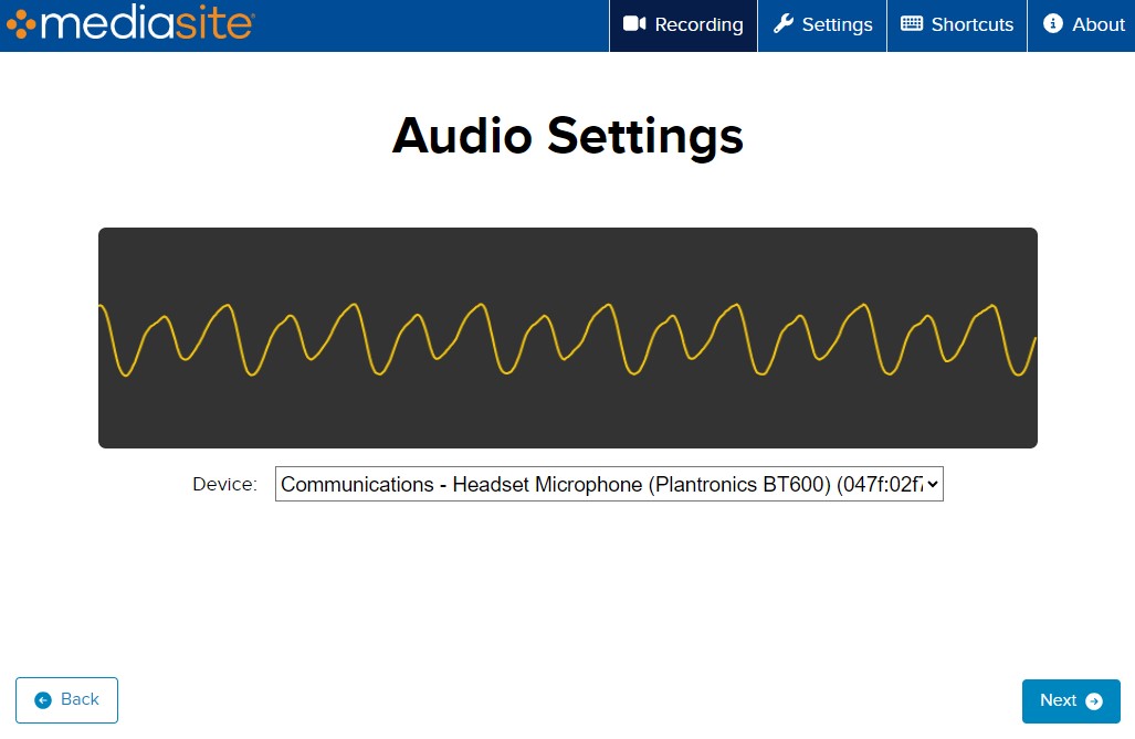 Audio Waveform Preview