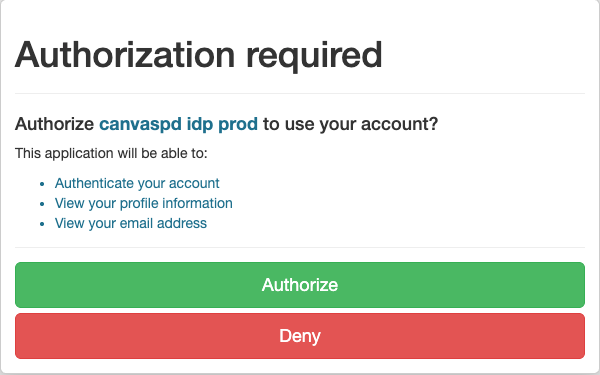 Second Authorization Button