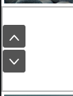 Up and down navigation arrows for block feature