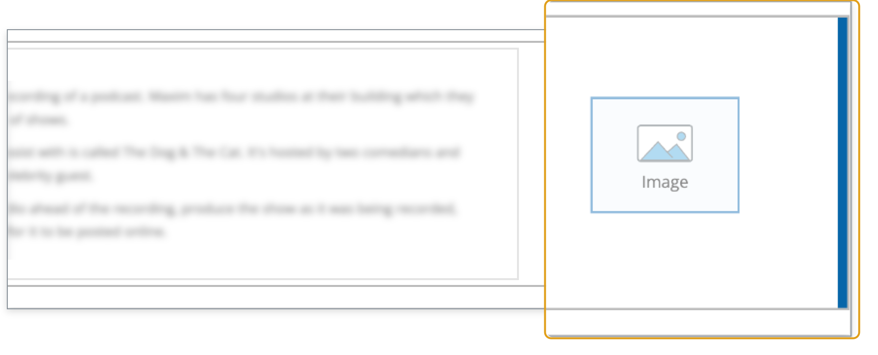 side by side option