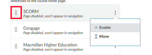 The Drag button highlighted