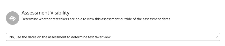 Honorlock Assessment Visibility Panel