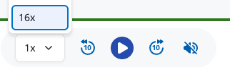 Timeline controls