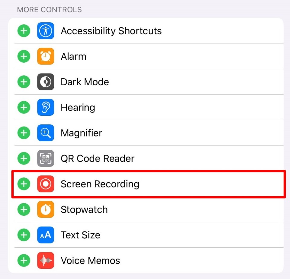 how to add screen record on ipad