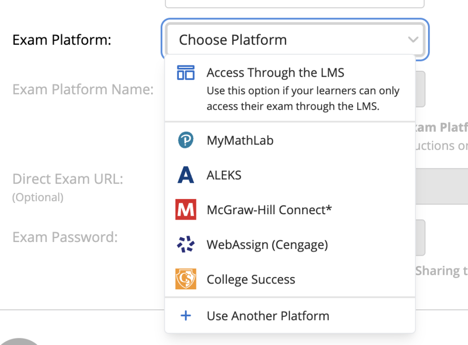 Choose Platform